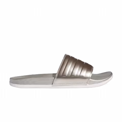 Adidas Wmns Adilette Comfort Slide 'Champagne Metallic'