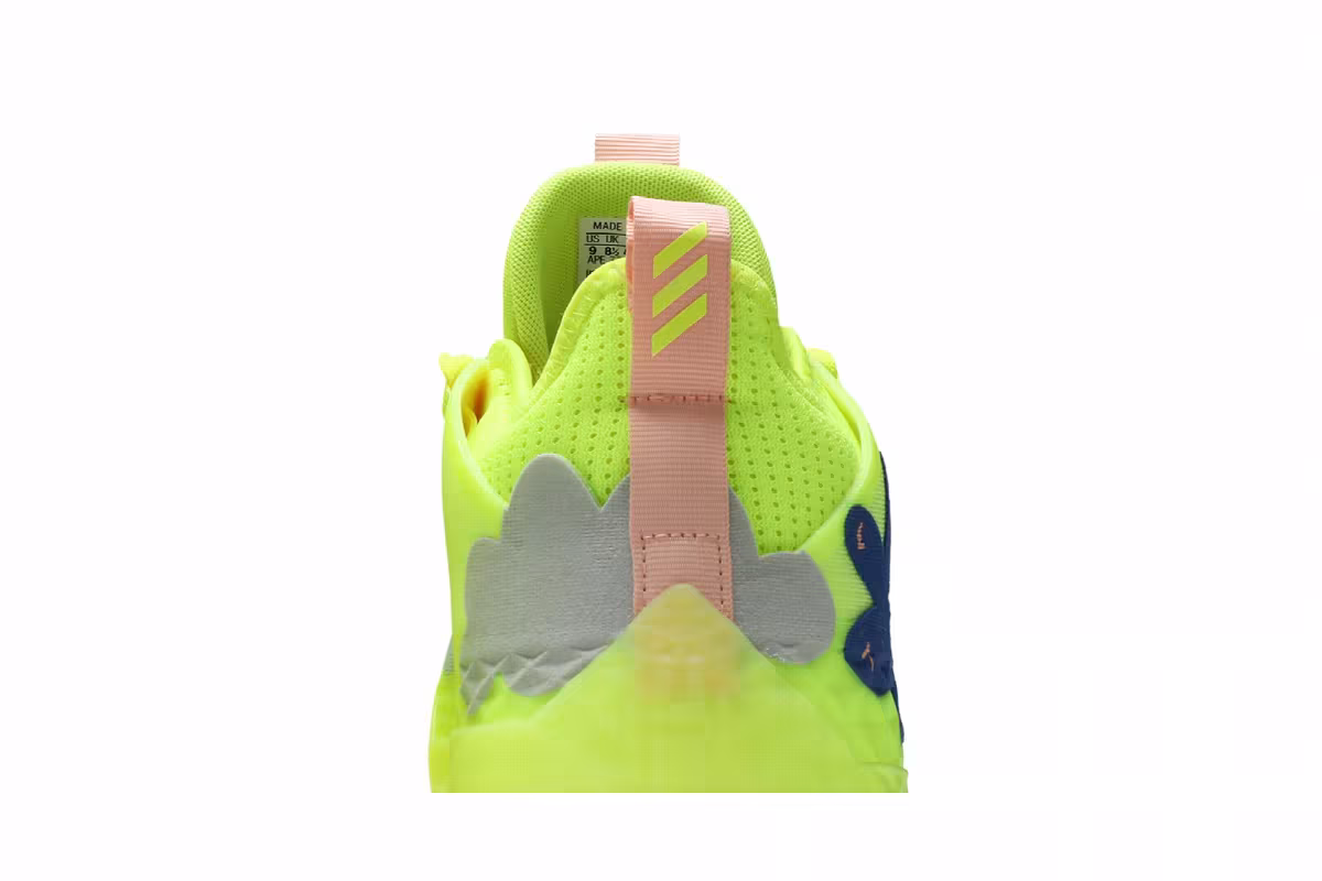 adidas Harden Vol. 5 Futurenatural Solar Yellow, view 8