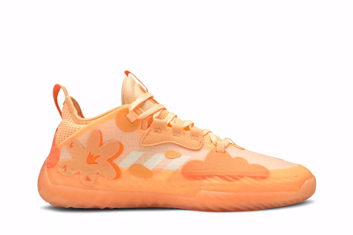 adidas Harden Vol. 5 Futurenatural Acid Orange, view 2