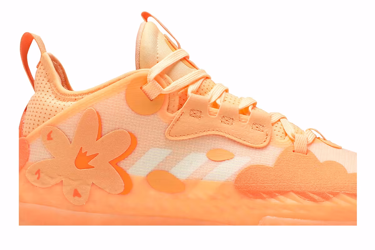 adidas Harden Vol. 5 Futurenatural Acid Orange, view 3