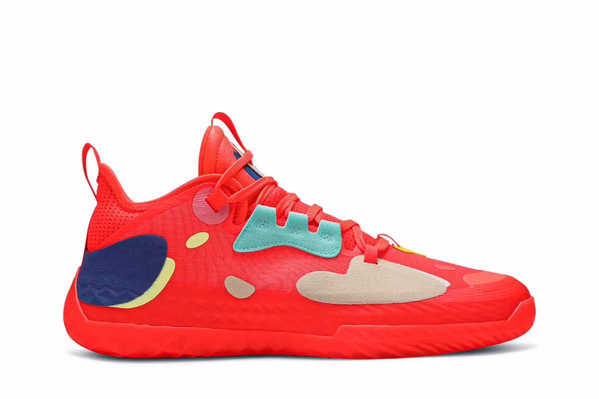 adidas Harden Vol. 5 Futurenatural Solar Red, view 2