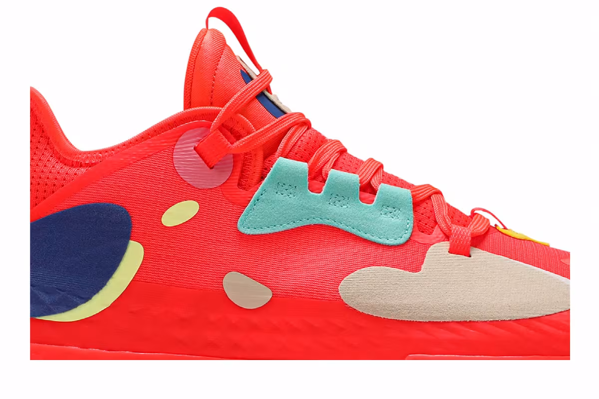 adidas Harden Vol. 5 Futurenatural Solar Red, view 3