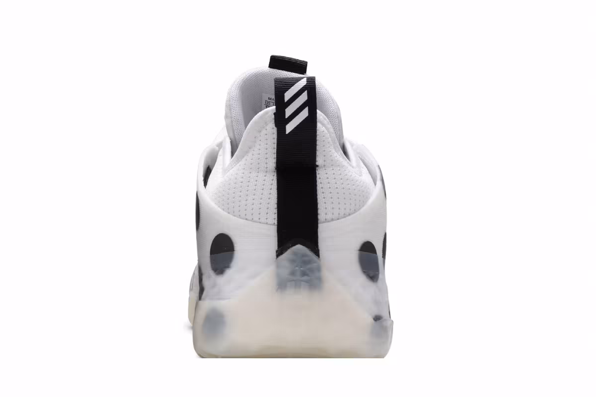 adidas Harden Vol. 5 Futurenatural Polka Dot - White, view 8