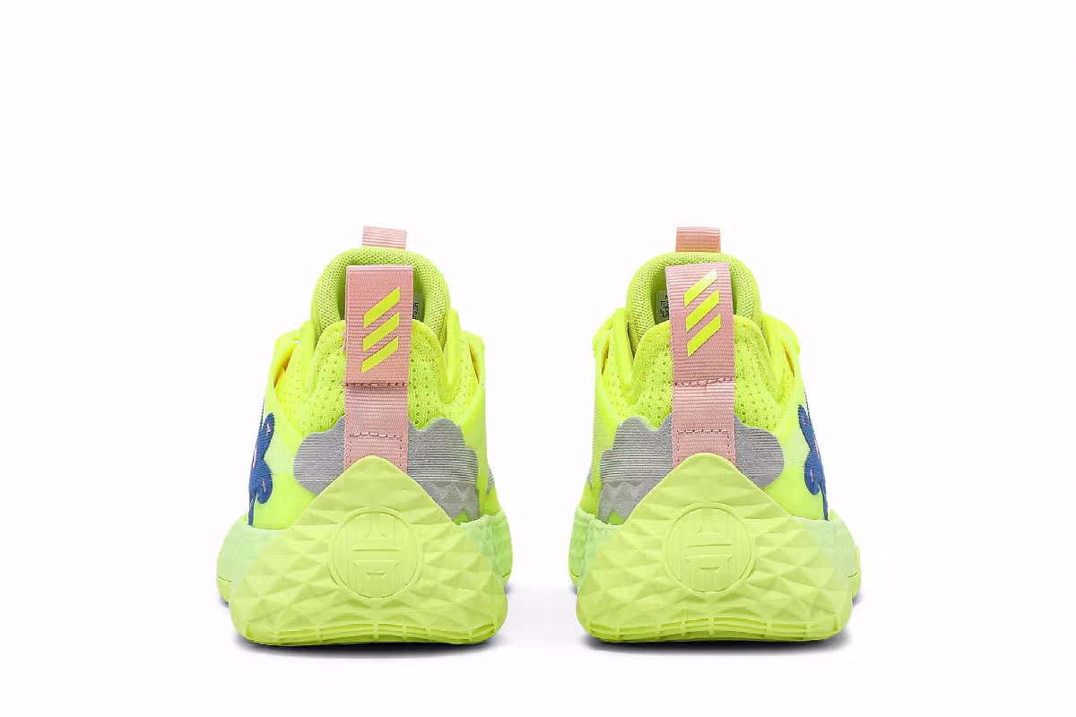 adidas Harden Vol. 5 J Futurenatural Solar Yellow, view 7