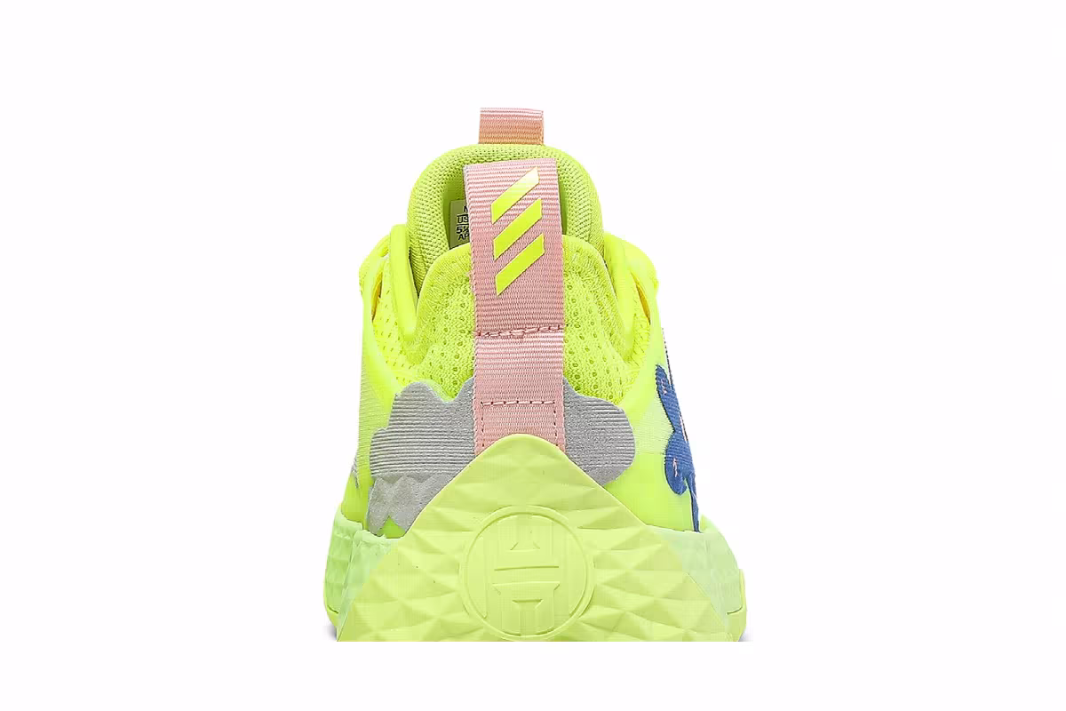 adidas Harden Vol. 5 J Futurenatural Solar Yellow, view 8