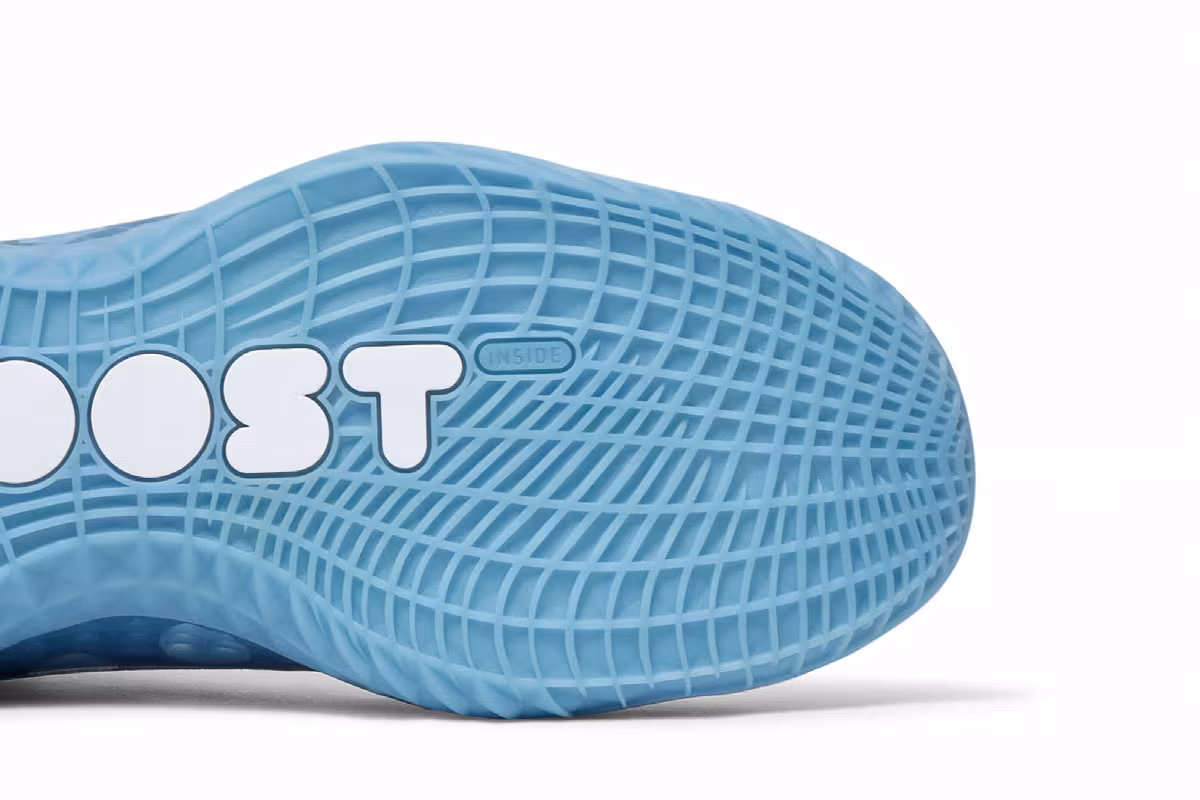 adidas Harden Vol. 5 Futurenatural Polka Dot - Team Light Blue, view 6