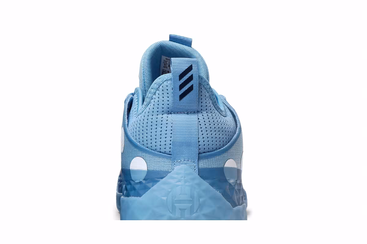 adidas Harden Vol. 5 Futurenatural Polka Dot - Team Light Blue, view 8