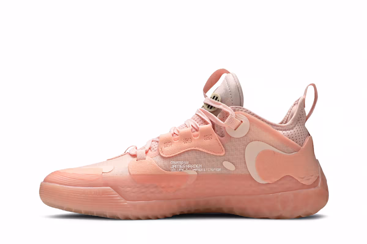 adidas Harden Vol. 5 Icey Pink, view 4