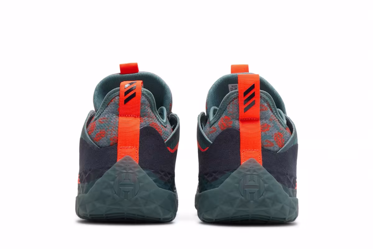 adidas Harden Vol. 5 Futurenatural Floral - Hazy Emerald, view 7