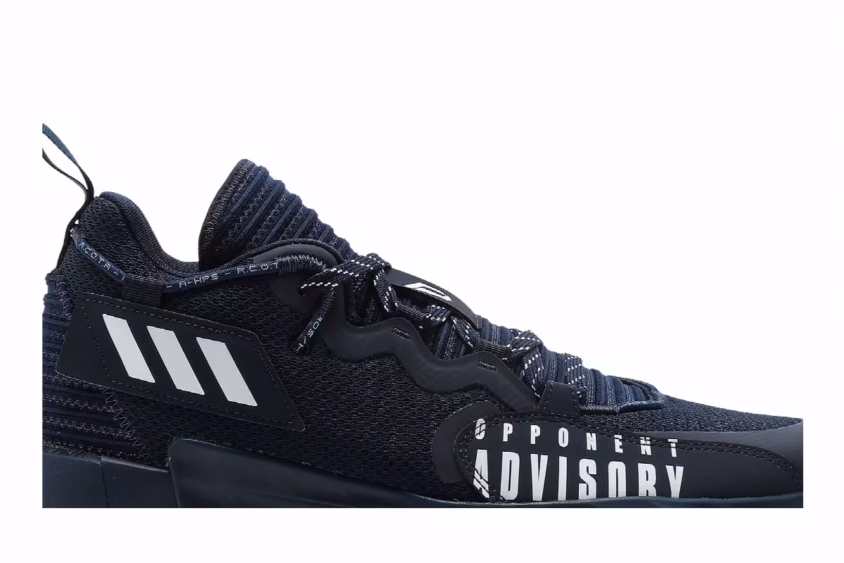 adidas Dame 7 EXTPLY Opponent Advisory - Team Navy, view 3