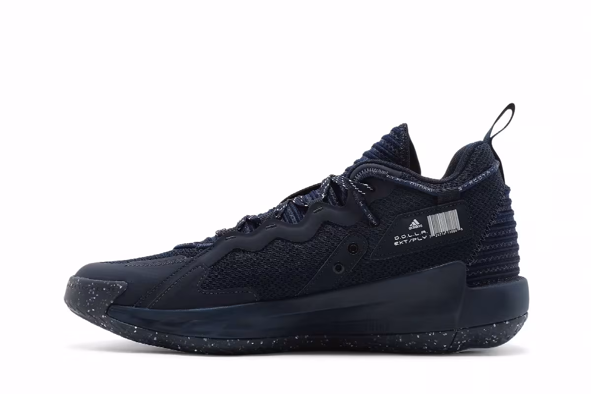 adidas Dame 7 EXTPLY Opponent Advisory - Team Navy, view 4