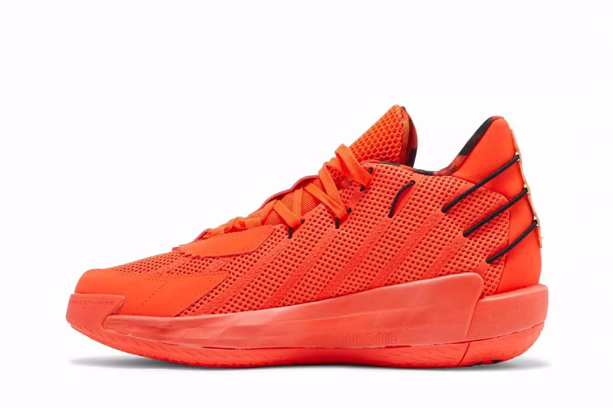 adidas Dame 7 Fire Inside, view 4