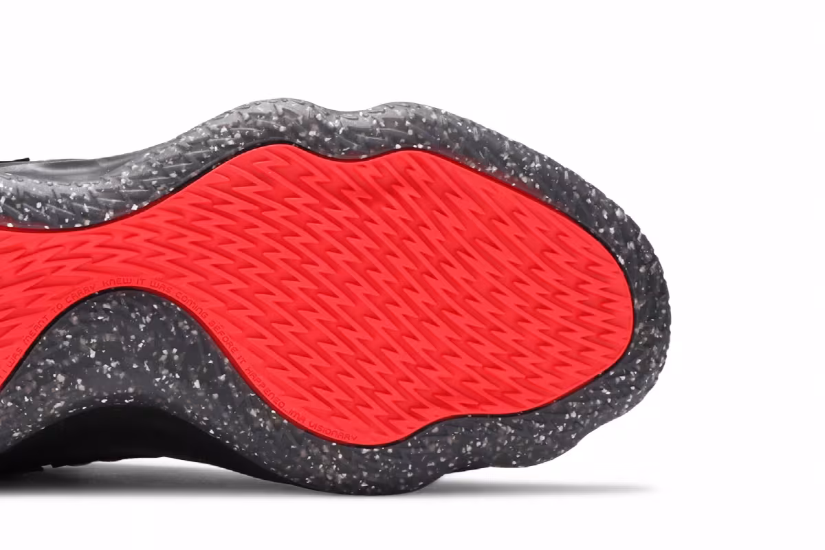 adidas Dame 7 Opponent Advisory - Black Vivid Red, view 6