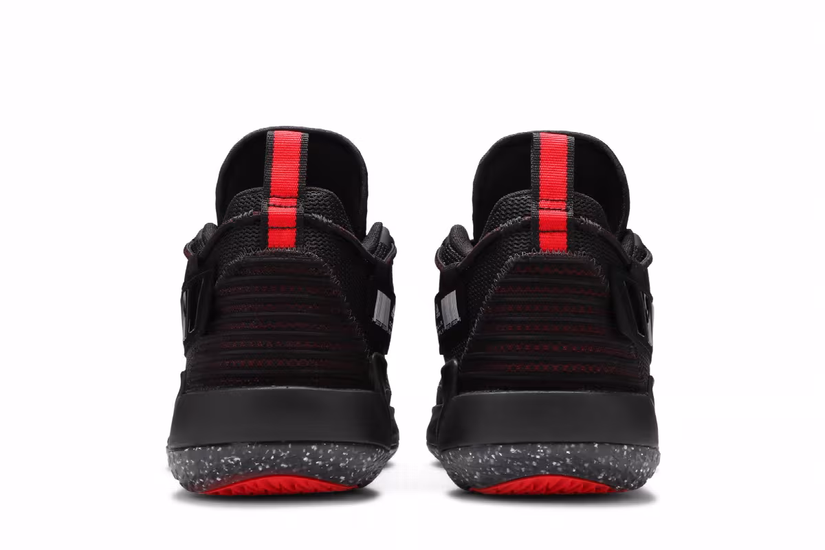 adidas Dame 7 Opponent Advisory - Black Vivid Red, view 7