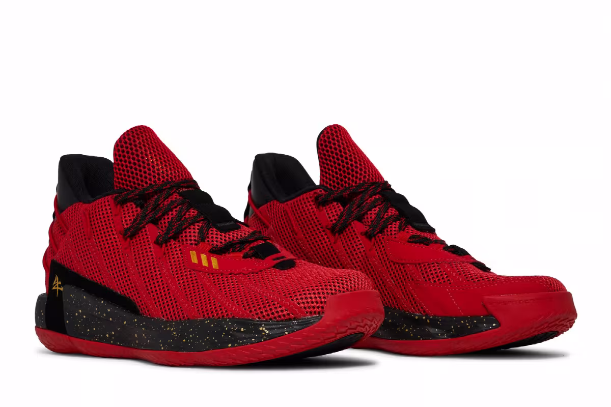 Adidas Dame 7 Chinese New Year, view 9