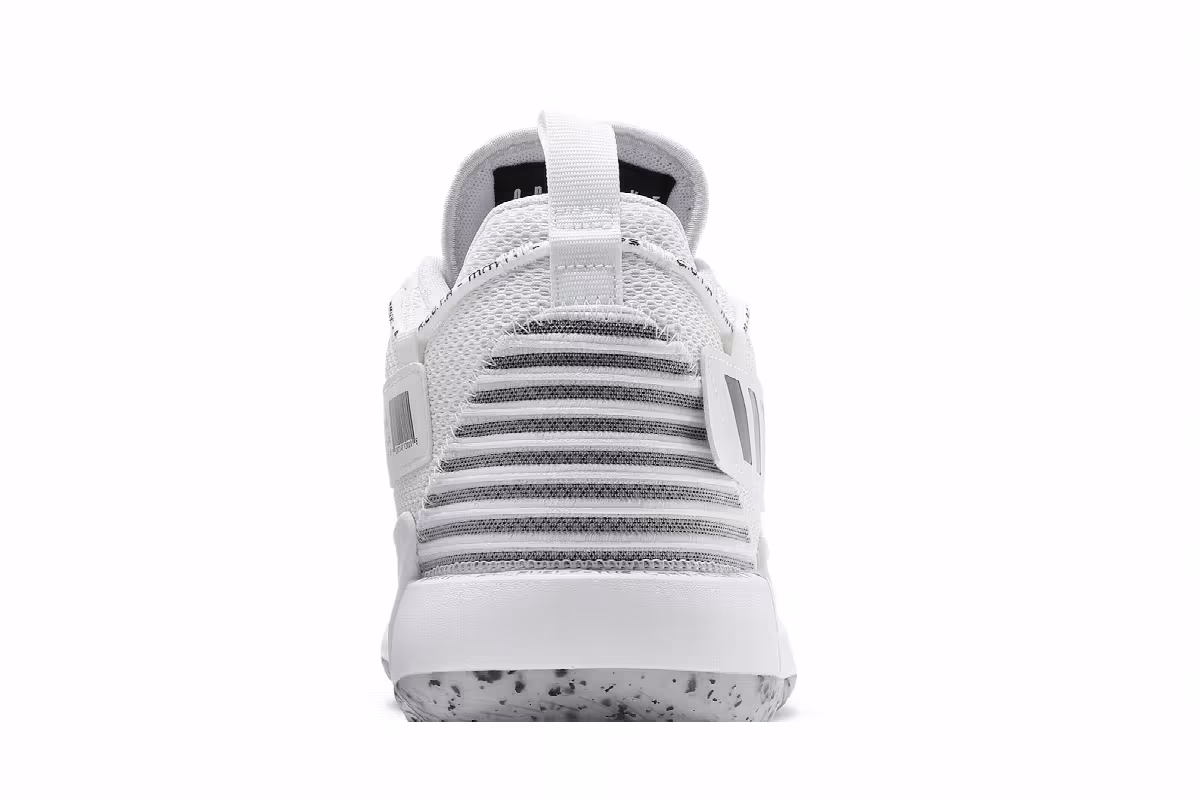 adidas Dame 7 EXTPLY Opponent Advisory - White, view 8