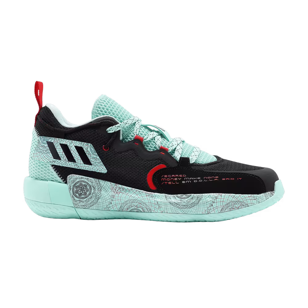 adidas Dame 7 EXTPLY Black Clear Mint