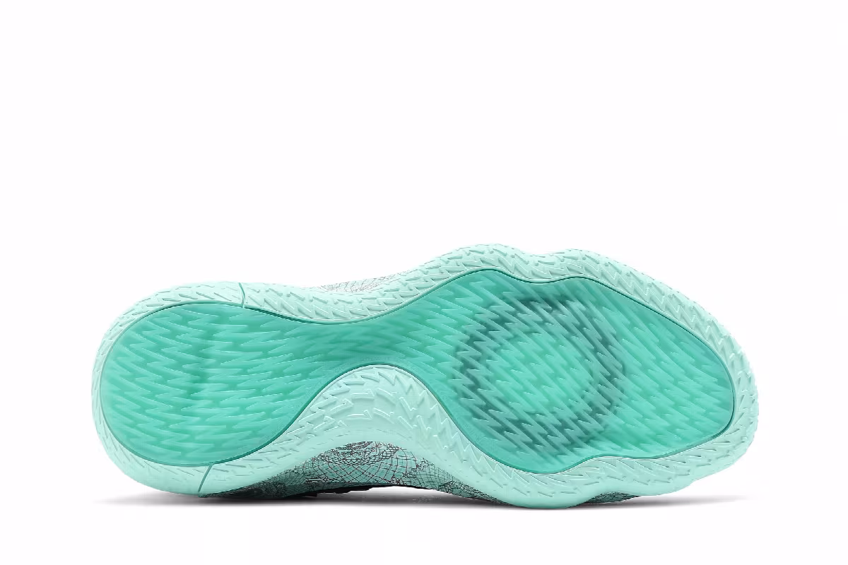 adidas Dame 7 EXTPLY Black Clear Mint, view 5