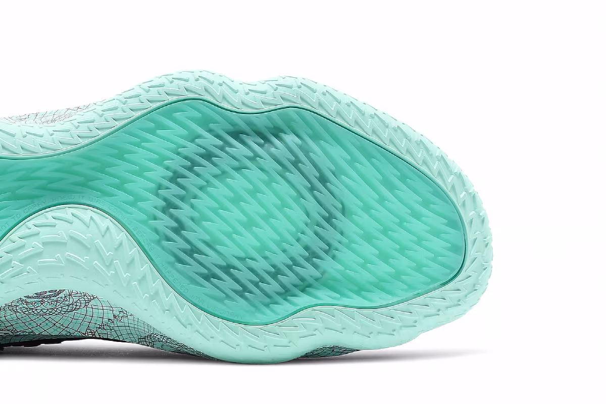 adidas Dame 7 EXTPLY Black Clear Mint, view 6