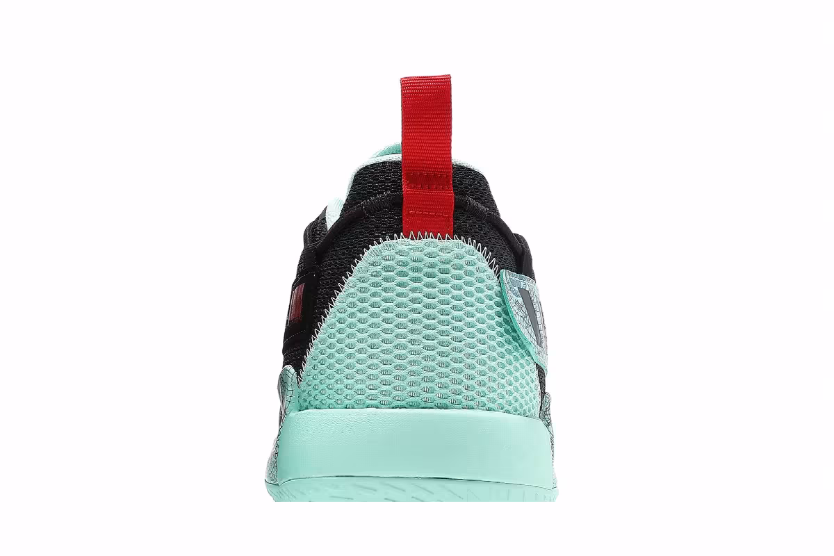 adidas Dame 7 EXTPLY Black Clear Mint, view 8