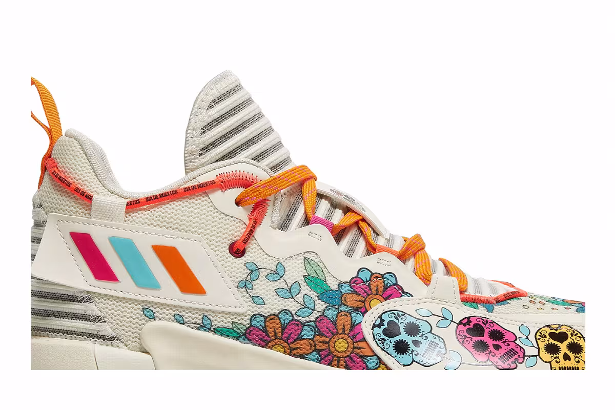 adidas Dame 7 EXTPLY Day of The Dead, view 3