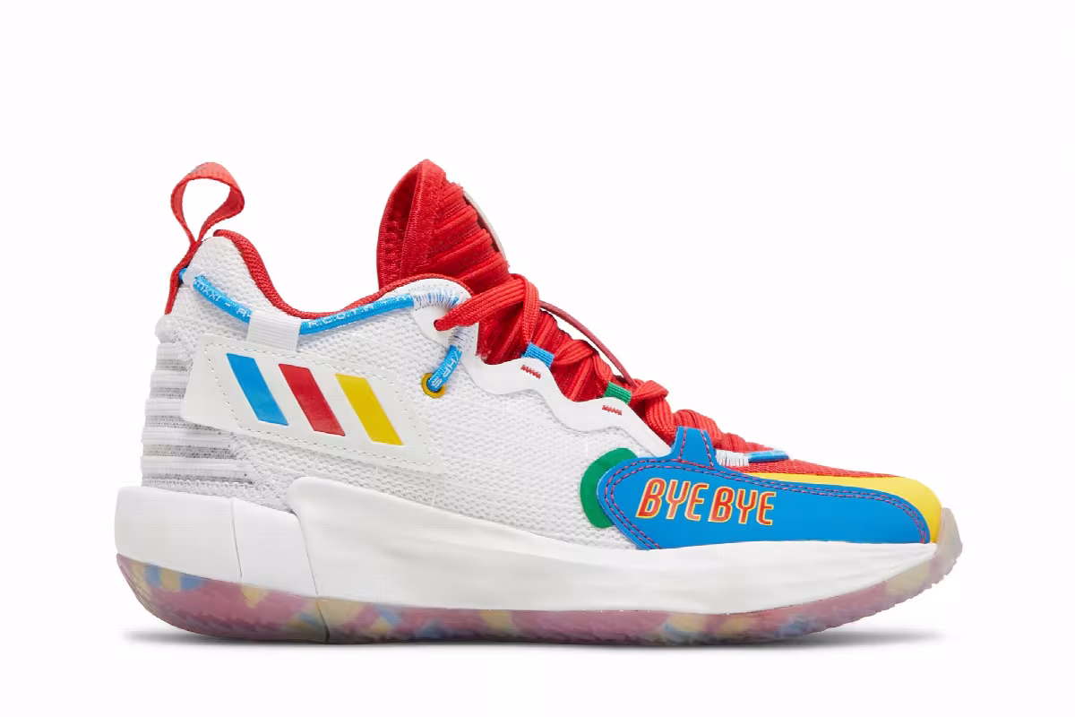 LEGO x adidas Dame 7 EXTPLY Big Kid Bye Bye, view 2