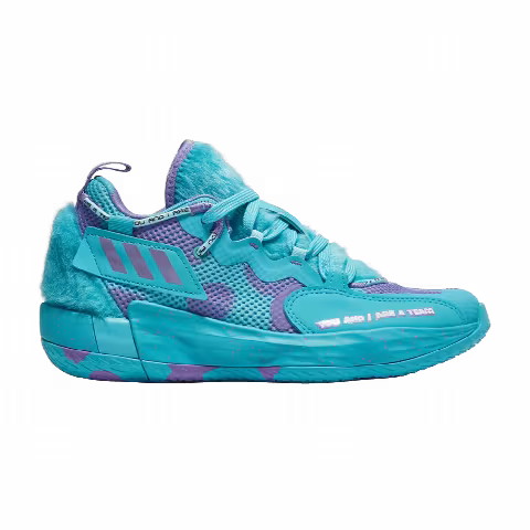 Monsters Inc. x adidas Dame 7 EXTPLY Big Kid 'Sulley'