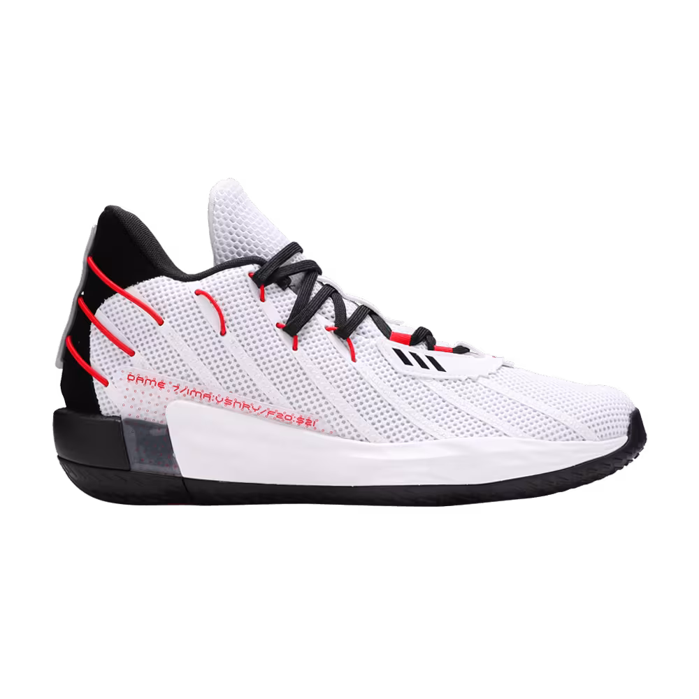 Adidas Dame 7 Cloud White
