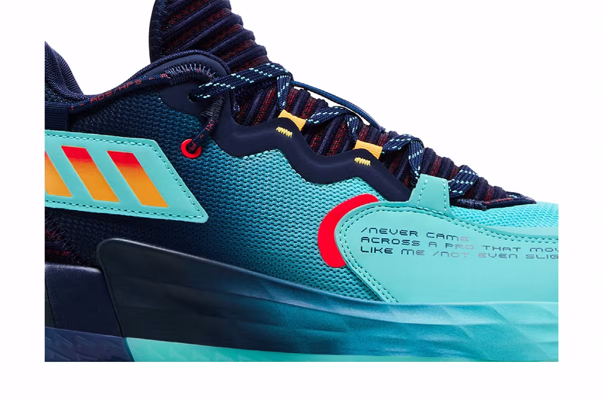 Adidas Dame 7 EXTPLY GCA Dark Blue, view 3