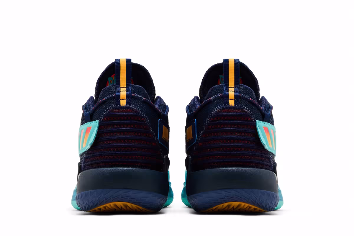 Adidas Dame 7 EXTPLY GCA Dark Blue, view 7