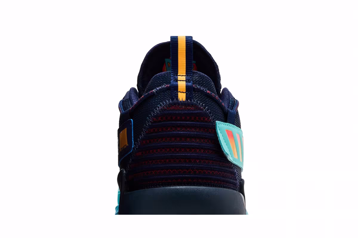 Adidas Dame 7 EXTPLY GCA Dark Blue, view 8