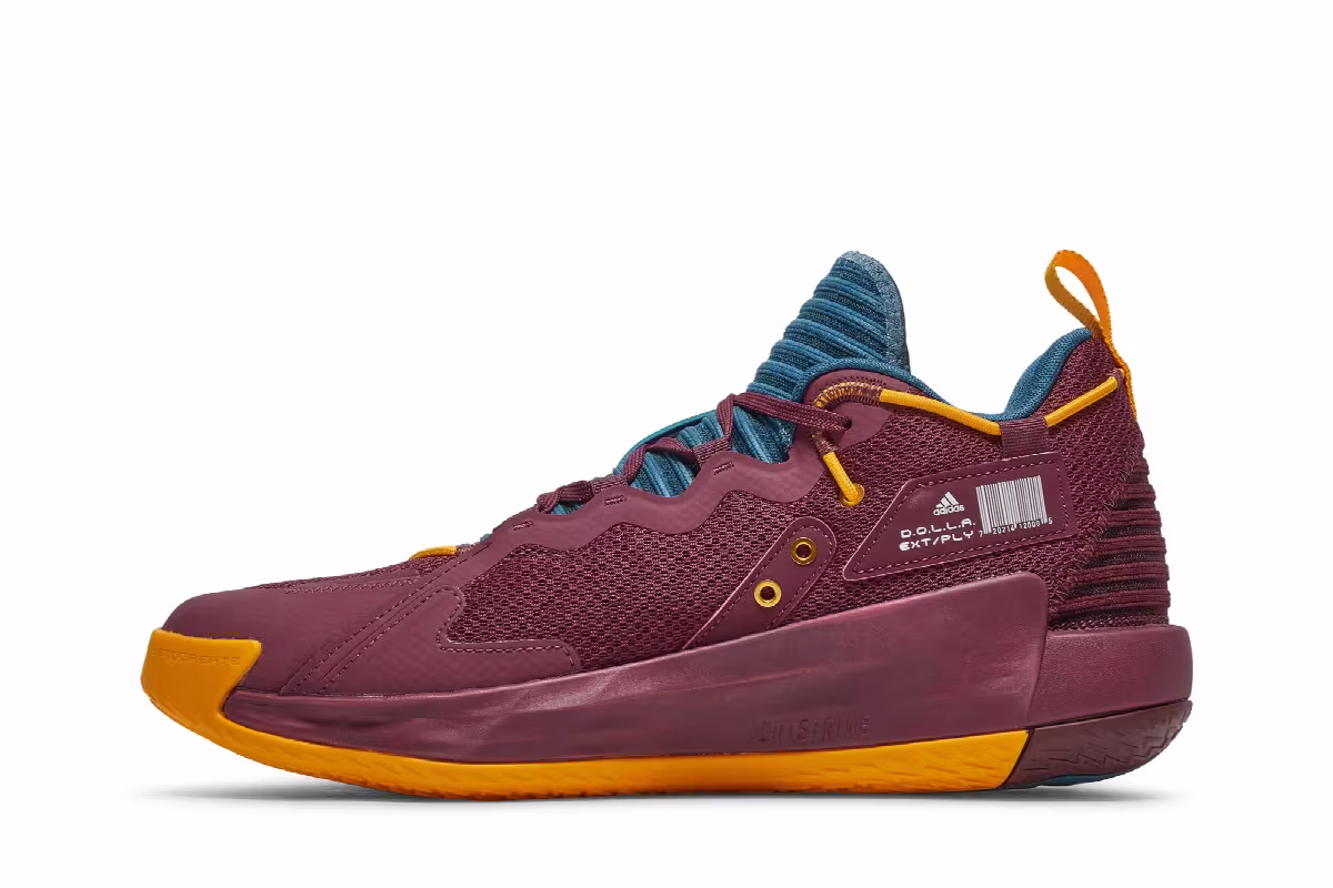 adidas Dame 7 EXTPLY Three, view 4