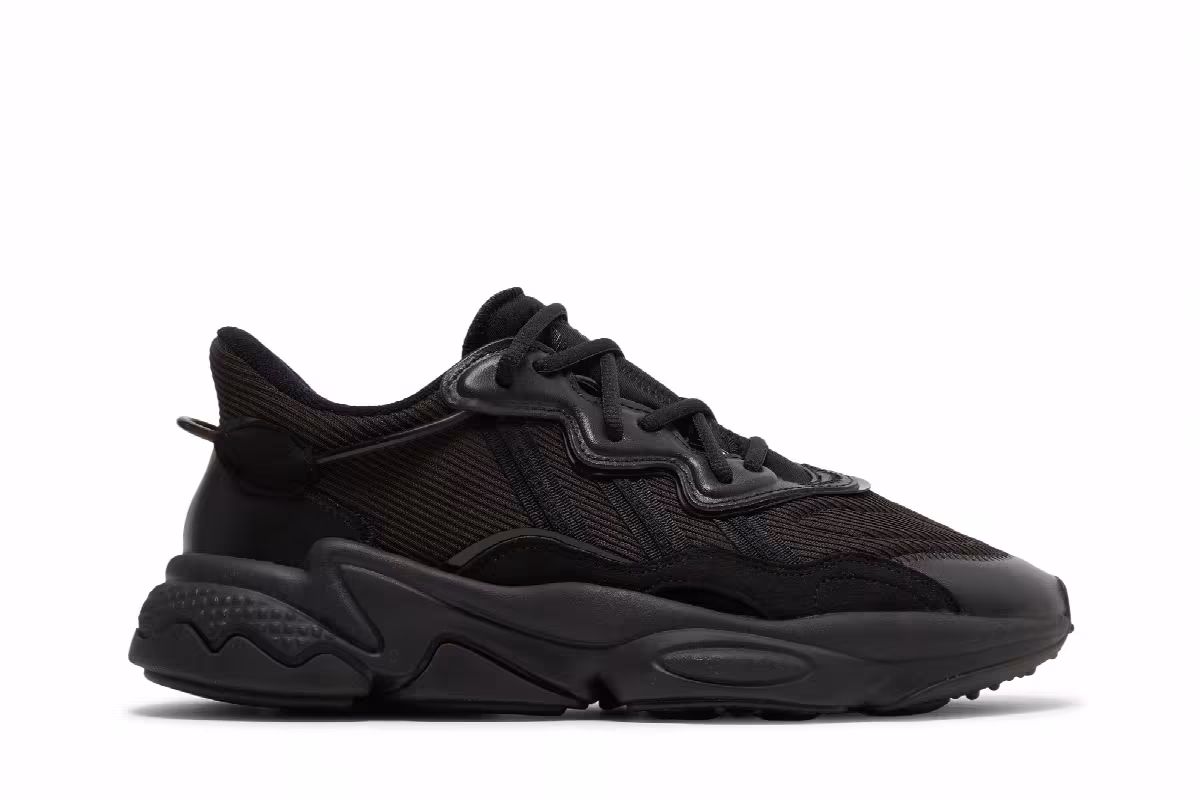 adidas Ozweego Triple Black, view 2