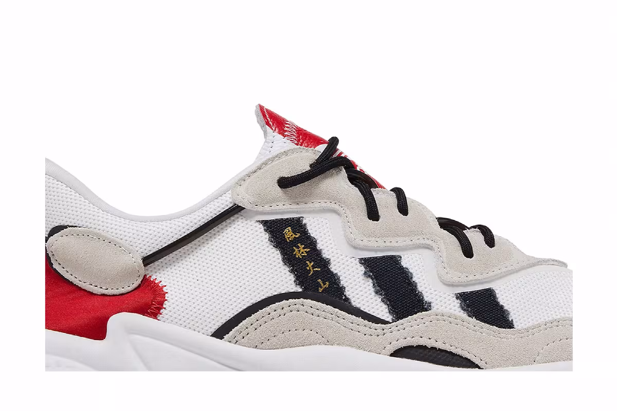 BAIT x Street Fighter x adidas Ozweego Ryu, view 3