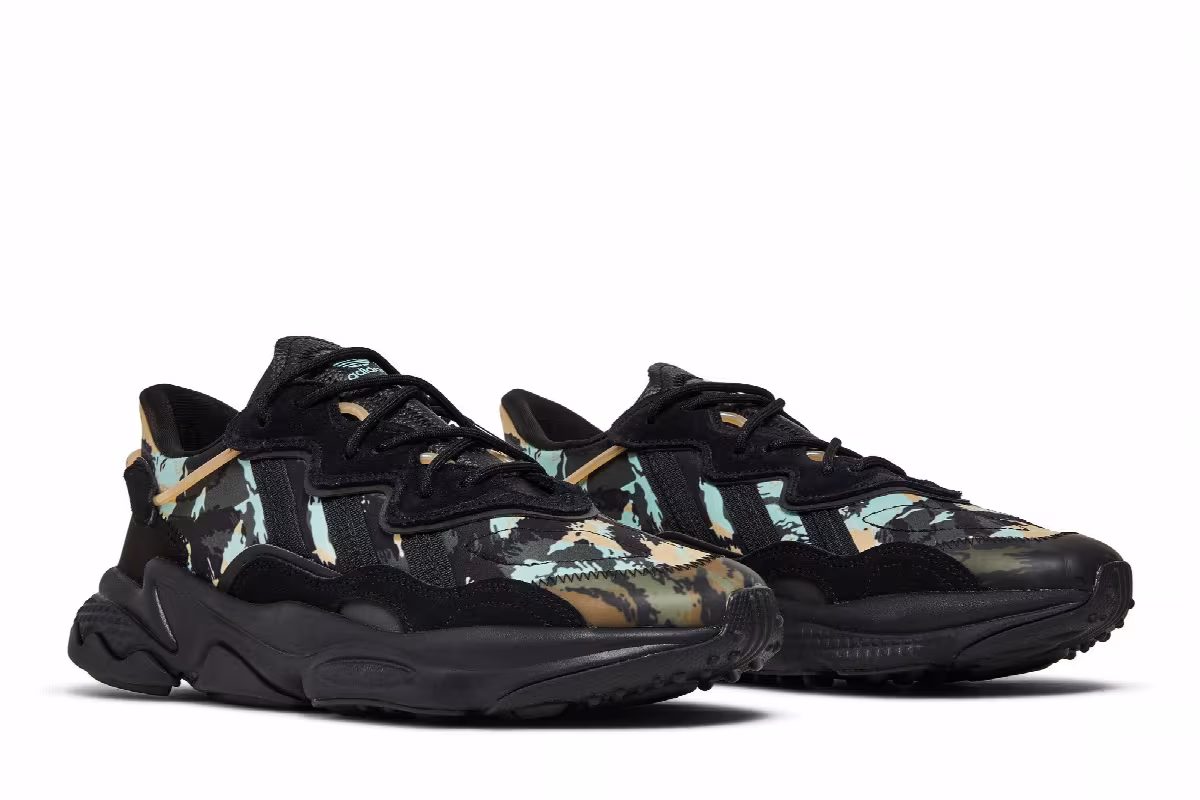 Adidas Ozweego Black Camo, view 9