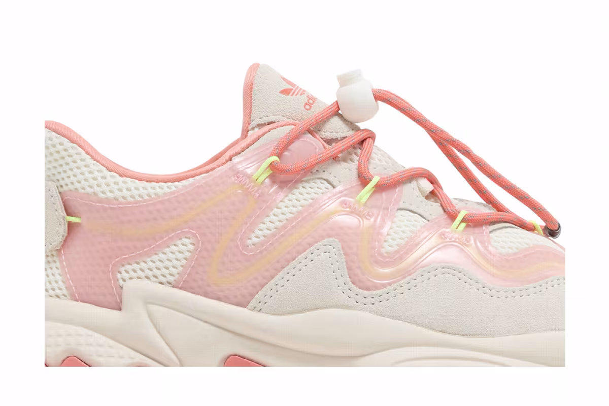 Adidas Women's Ozweego Plus Cream Semi Coral, view 3