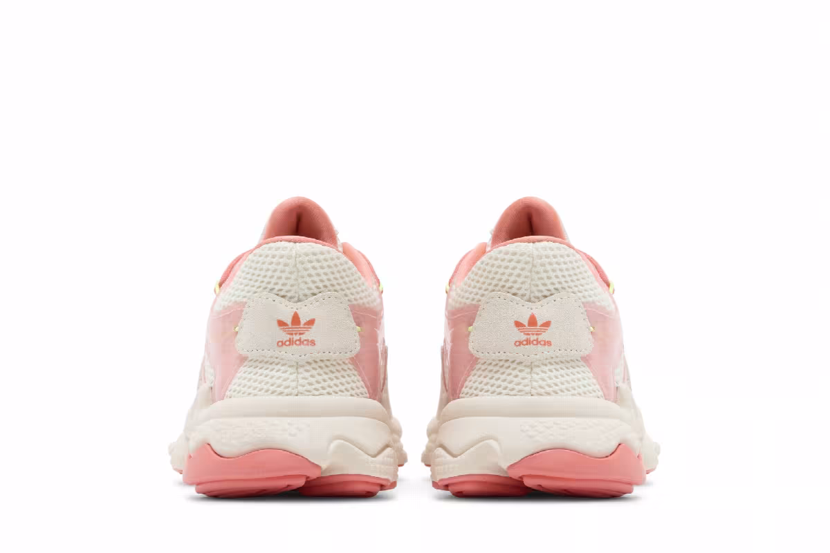 Adidas Women's Ozweego Plus Cream Semi Coral, view 7