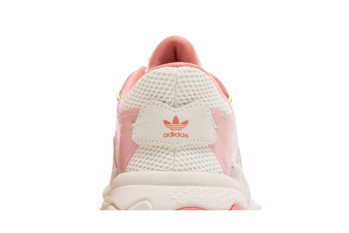Adidas Women's Ozweego Plus Cream Semi Coral, view 8