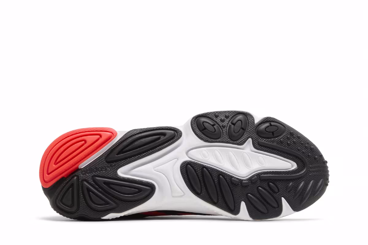 Adidas Ozweego Black Solar Red, view 5