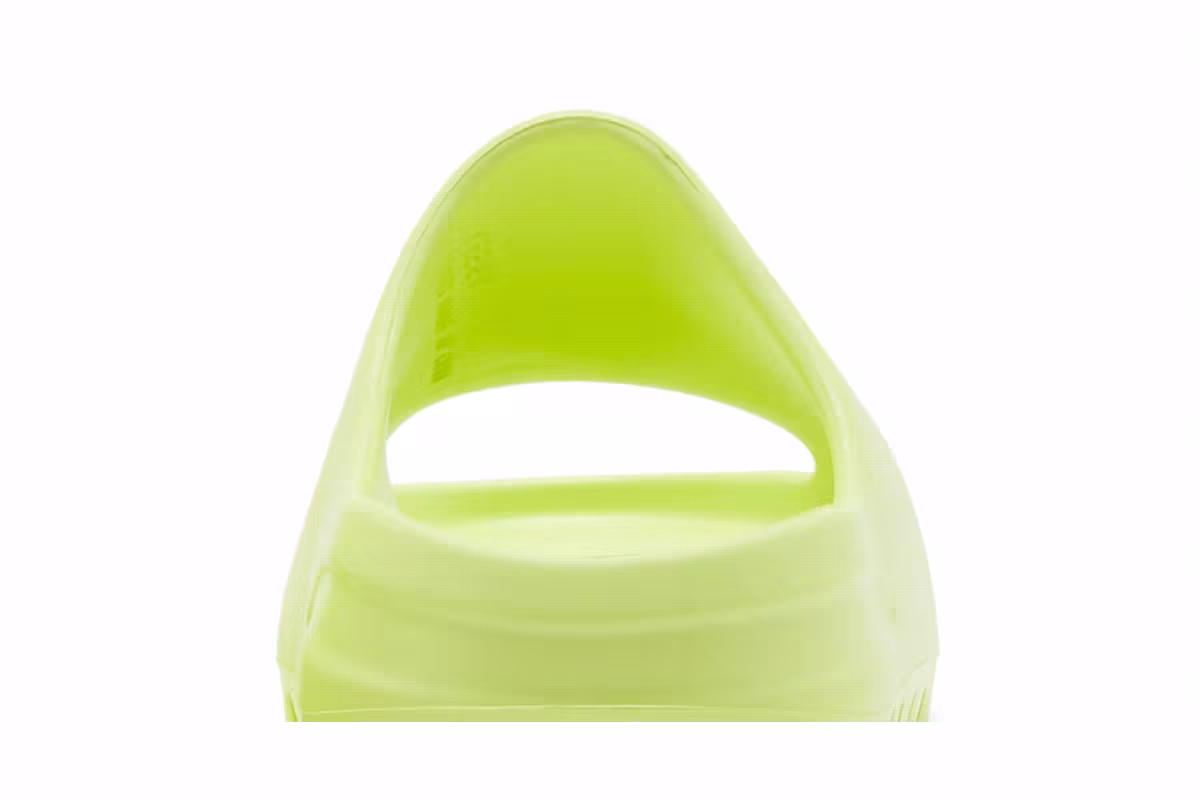 adidas Yeezy Slides Kids Glow Green, view 8