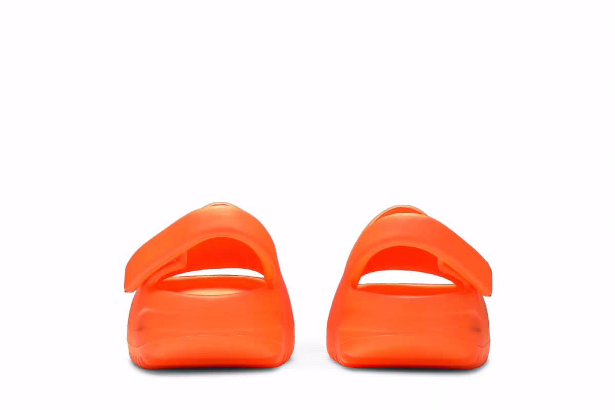 adidas Yeezy Slides Infants Enflame Orange, view 7