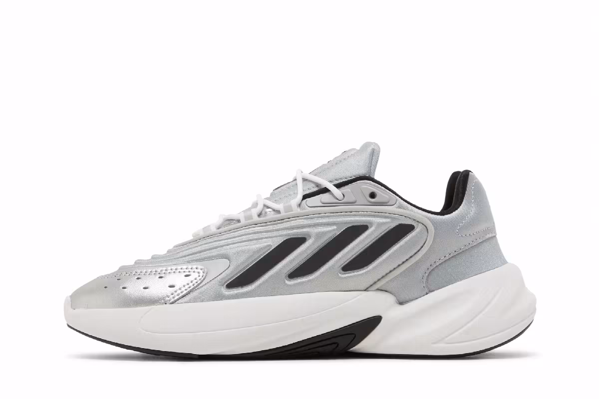 Adidas Women's Ozelia Silver Metallic, view 4