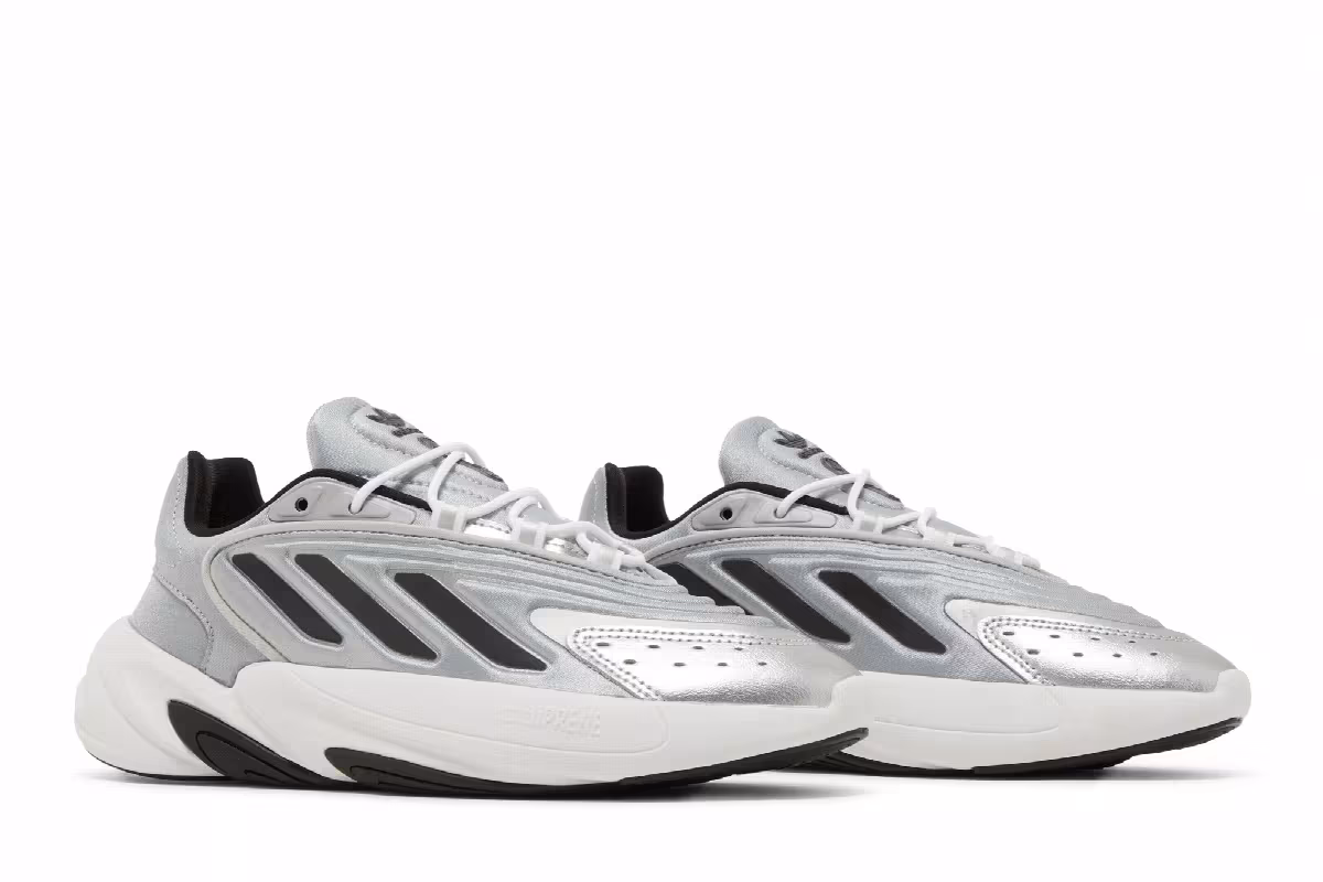 Adidas Women's Ozelia Silver Metallic, view 9