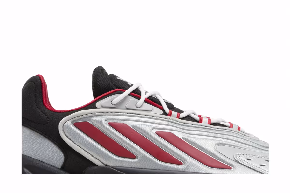 Adidas Ozelia Scarlet Silver Metallic, view 3