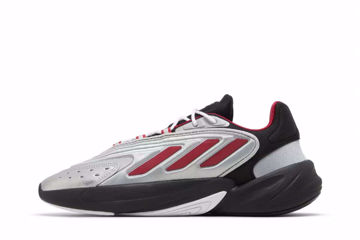 Adidas Ozelia Scarlet Silver Metallic, view 4