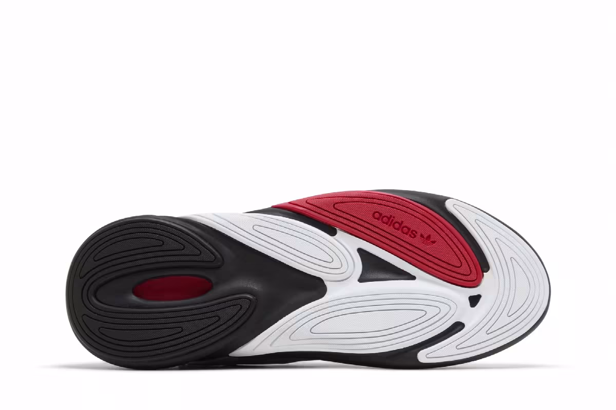 Adidas Ozelia Scarlet Silver Metallic, view 5
