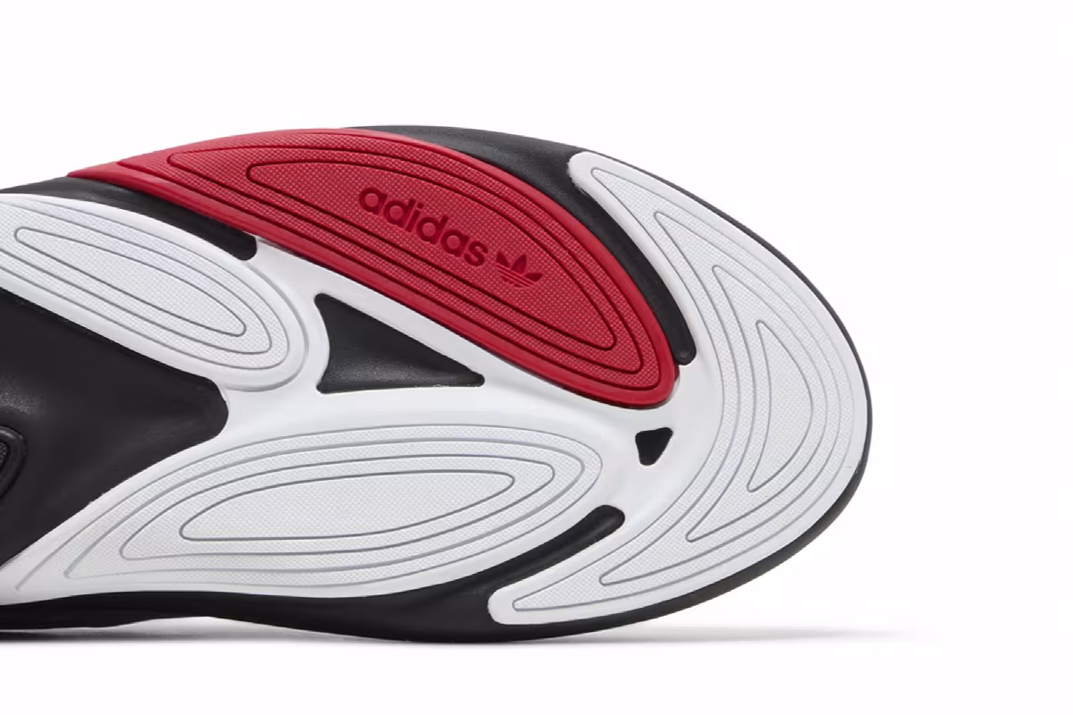 Adidas Ozelia Scarlet Silver Metallic, view 6