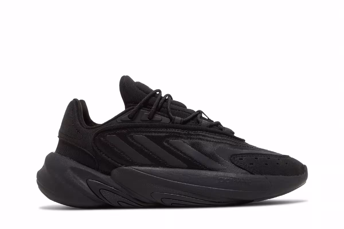 adidas Ozelia J Triple Black, view 2