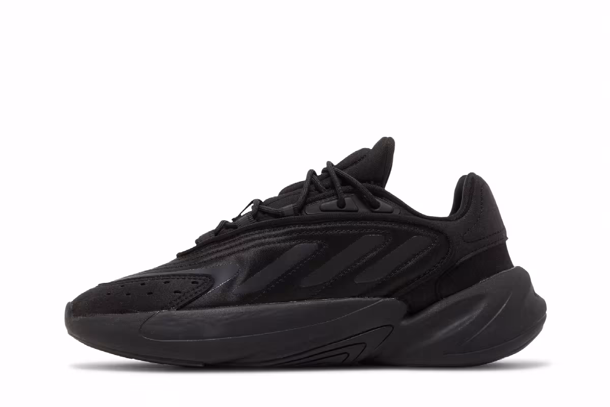 adidas Ozelia J Triple Black, view 4