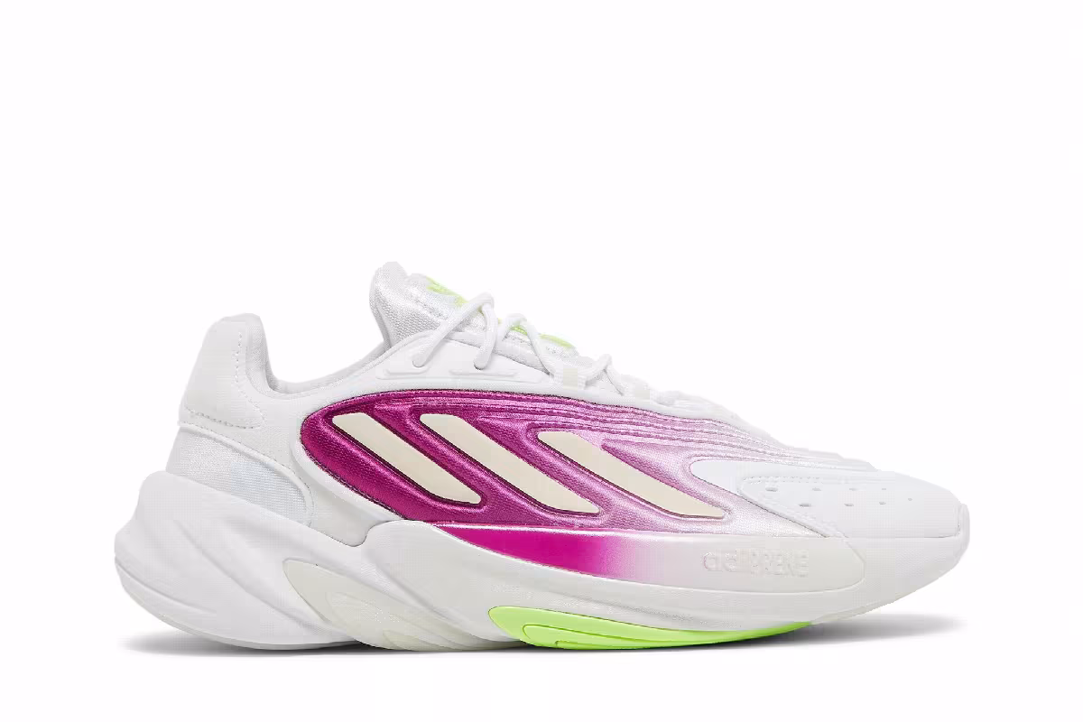 Adidas Women's Ozelia Cloud White Purple, view 2